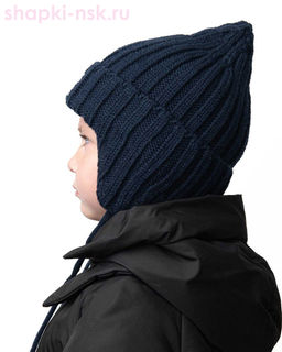 12666/2 MBU Ушанка для мальчика флис (48-52)