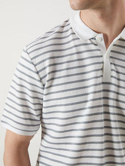 Polo Yaka ?izgili Erkek Ti??rt