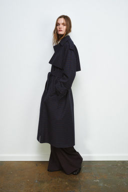 CHECK TRENCH COAT ZW COLLECTION LIMITED EDITION - Zara фото 7