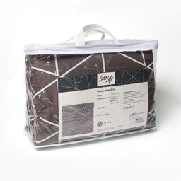 Покрывало LoveLife евро Grid 200×210±5 см, новосатин, 100%п/э