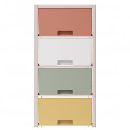 Комод "Колорит" цветной 4-х секцион. М7838