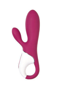 Вибратор Satisfyer Hot Bunny с клиторальным стимулятором, красный  фото 8
