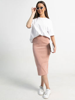 Юбка вельветовая Ялта (розовая) Ю15206-10М - Lt collection фото 6