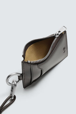 TARJETERO PIEL CON COLGANTE / Marr?n - Zara фото 5