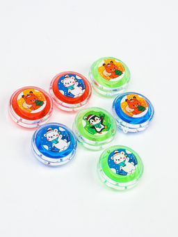 Цена за 2 шт. Йо-Йо Новый год. Зверята, d=5.5 см - Funny toys фото 6