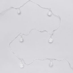Гирлянда Нить 5 м с насадками Ёжики, IP20, прозрачная нить, 20 LED, свечение мульти (RG/RB), мигание, 220 В - Luazon lighting фото 4