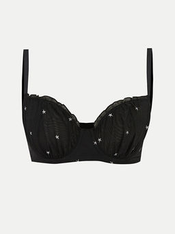 Balenli Dolgusuz Y?ld?z Desenli Damla S?tyen