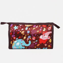 Косметичка на молнии, цвет коричневый - Simaland фото 2