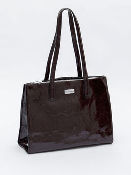 Сумка женская кожаная 9620SP coffee Velina Fabbiano-Safena в Новосибирске