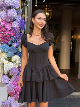 Платье AURA 3279-164-Р черный