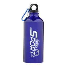 Бутылка для воды «Мастер К», 650 мл, 21×7 см, корпус из алюминия, синяя