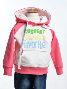 Толстовка с принтом UD 1065 коралловый