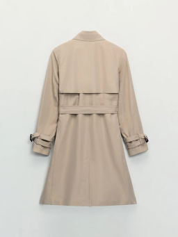 Плащ с поясом ZR2604102207-62 / Zarina  фото 2