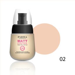 Parisa Тональный крем F-07 №02 Светло-бежевый