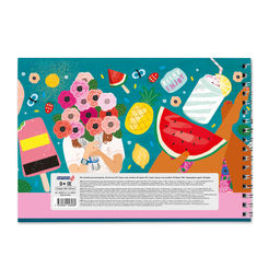 Светоч 48АЛГР4_2_3_9 Альбом для рисования, матовая ламинация, 100 г/м2 A4 29 х 20.5 см 48 л. 4 шт. на гребне 000277 Дивный мир