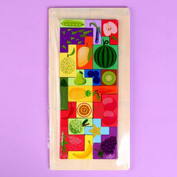 Пазл-тетрис Фрукты 30 15 1 см - Simaland фото 5