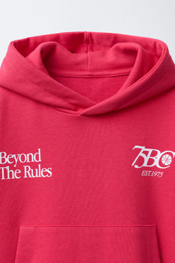 SLOGAN HOODIE AND BERMUDA SHORTS SET - Zara фото 4