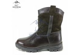 Мини-монголки мужские темно-коричневые, литая подошва, - Мирунт фото 8