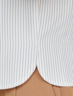 VILATTE / Укороченная блузка из поливискозы  фото 3