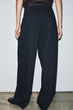 ZW COLLECTION PINSTRIPE TROUSERS