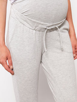 Kar?n Panelli D?z Hamile Jogger E?ofman Alt?