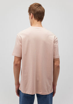 Pembe Basic Tisort - Mavi фото 4