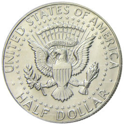 1/2 доллара (50 центов) 1967 года США