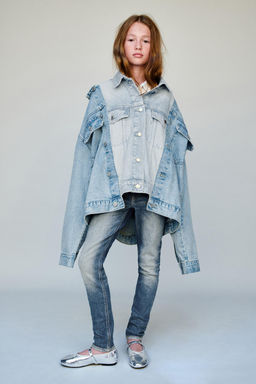 Джинсы Zara Skinny Fit синие