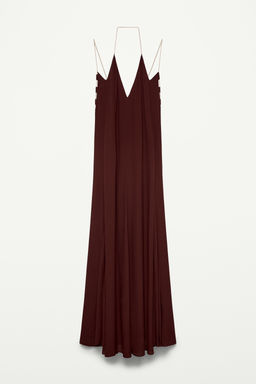 CAMISOLE DRESS WITH CHAIN - THE ITEM ZARA WOMAN  фото 5