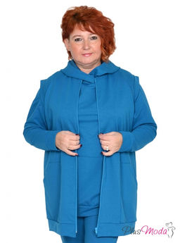 Жилет Модель №1415 размеры 44-84 - Plusmoda фото 11