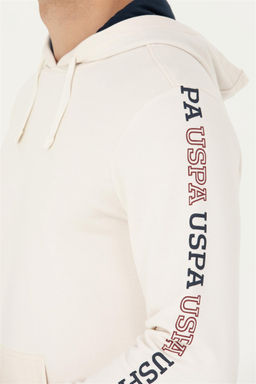 U. S. Polo Assn Мужская толстовка с капюшоном и камнем - U.s. polo assn фото 7