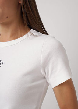 CLE Футболка жен. 256673р_п молочный - Clever wear фото 3