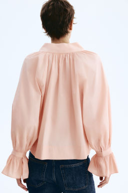 Blusa en popelina de algod?n - H&m фото 7