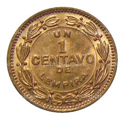 1 сентаво 1974 года Гондурас