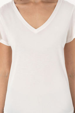 Kad_n Krem Ti__rt Sepette S_rpriz _ndirim - U.s. polo assn фото 6