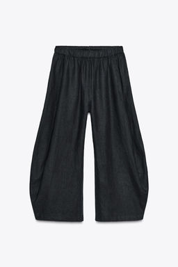 ZW COLLECTION LINEN VOLUME TROUSERS