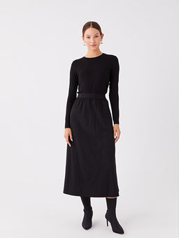 Beli Lastikli Rahat Kal?p Kad?n Etek