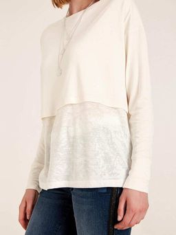 Блузка, экрю - Heine фото 5