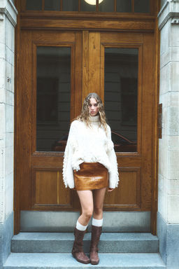 Minifalda revestida - H&m фото 2