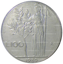 100 лир 1980 года Италия