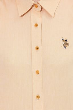 Рубашка женская шафрановая Uzunkol Basic - U.s. polo assn фото 6