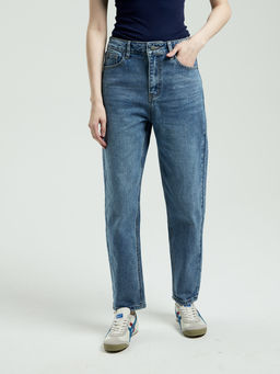 DESIMALL Женские Джинсы Mom