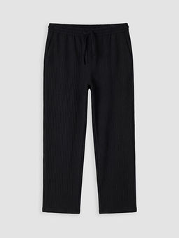 Regular Fit Dokulu Erkek Pantolon