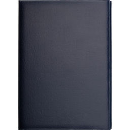 Папка адресная без тиснения бумвинил с поролоном синяя