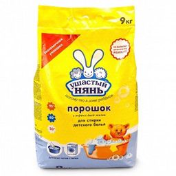 УШАСТЫЙ НЯНЬ стир.порошок детский 9000гр