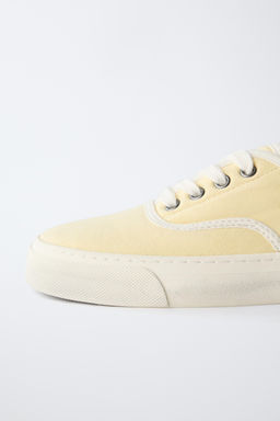 BAMBA CORDONES CASUAL / Amarillo - Zara фото 4