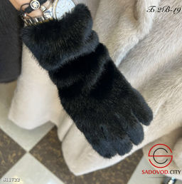 Перчатки из искусственного меха