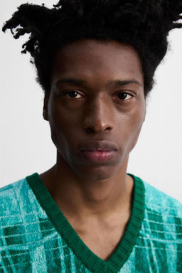 GRAPHIC PRINT KNIT WAISTCOAT  OTIS KWAME KYE QUAICOE - Zara фото 6