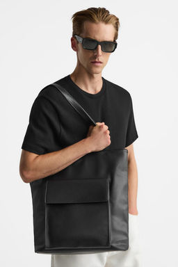 SHOPPER BAG WITH POCKET - Zara фото 2