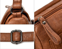 Сумка A-3836-Gray - Ferro фото 14